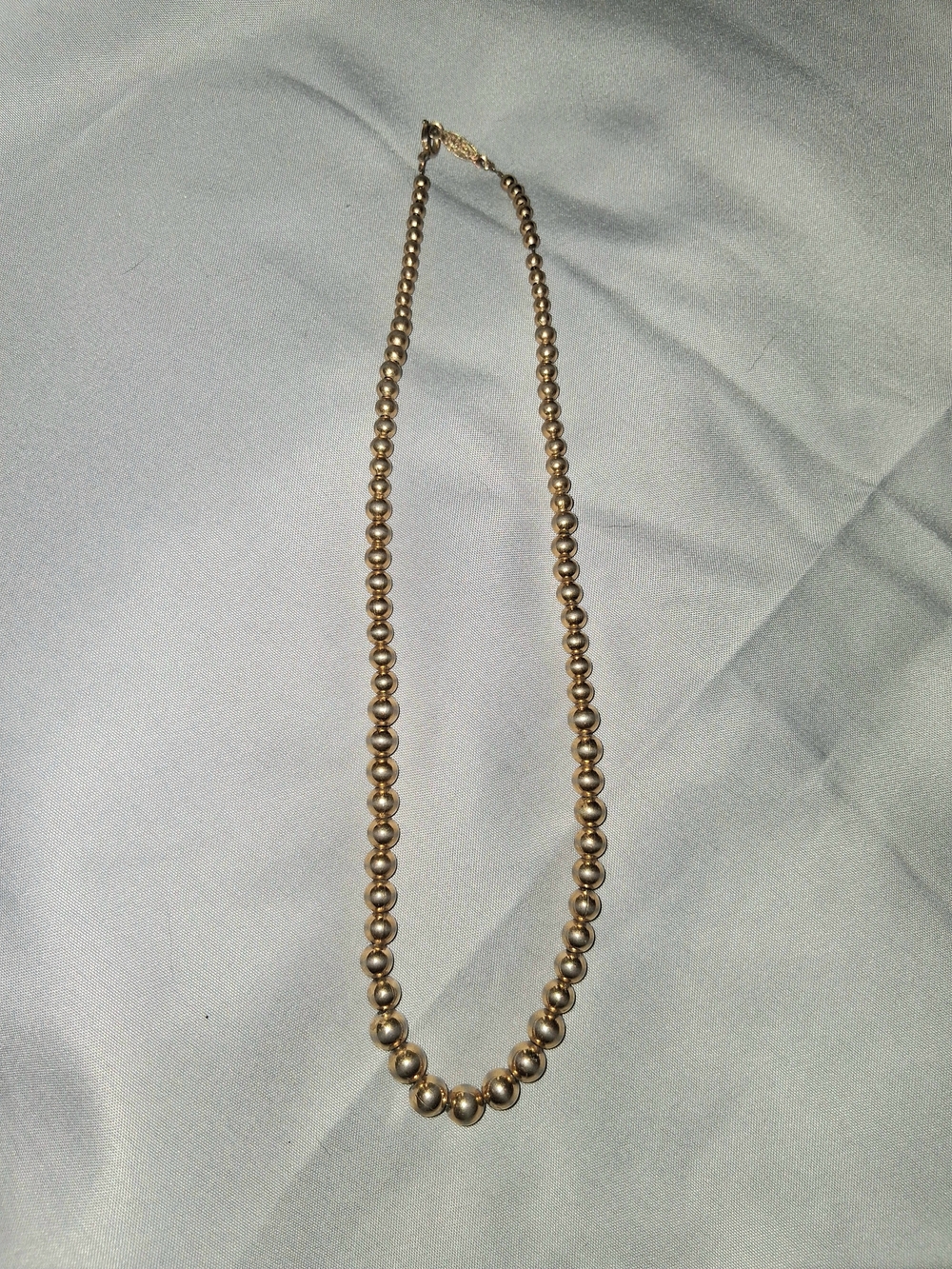 Napier Gold-Tone Beaded Necklace 16"